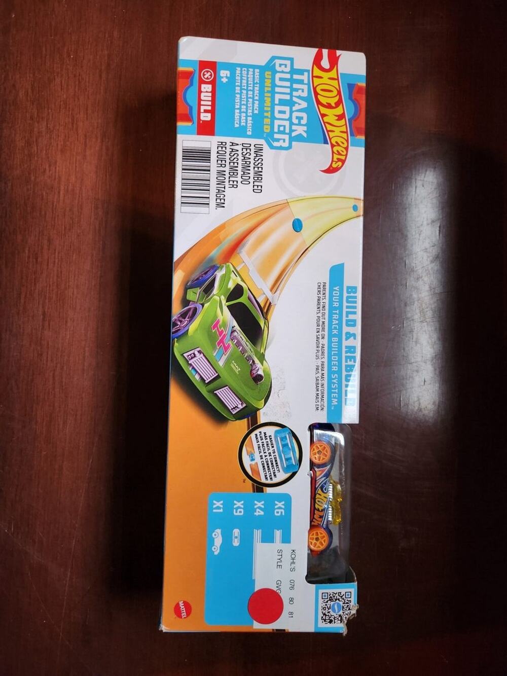 Hot Wheels Track Builder Unlimited Basic Track Pack GVG Car Tracks